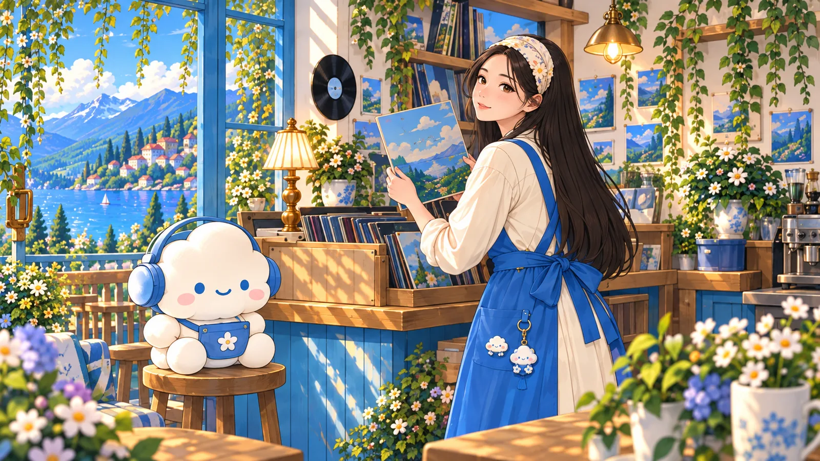 Café — Day visual preview